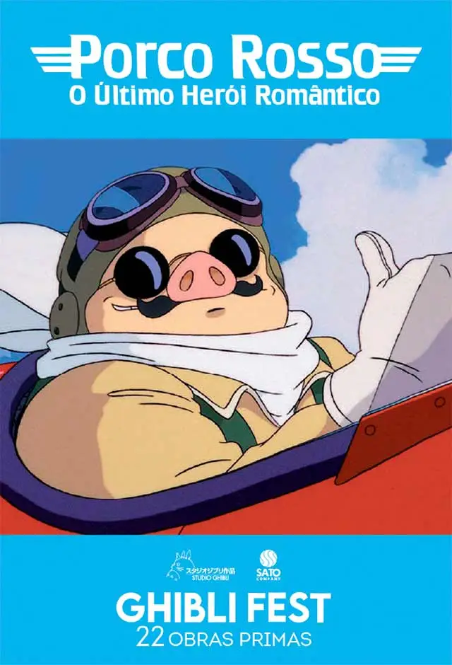 GHIBLI FEST - Porco Rosso: O Último Herói Romântico