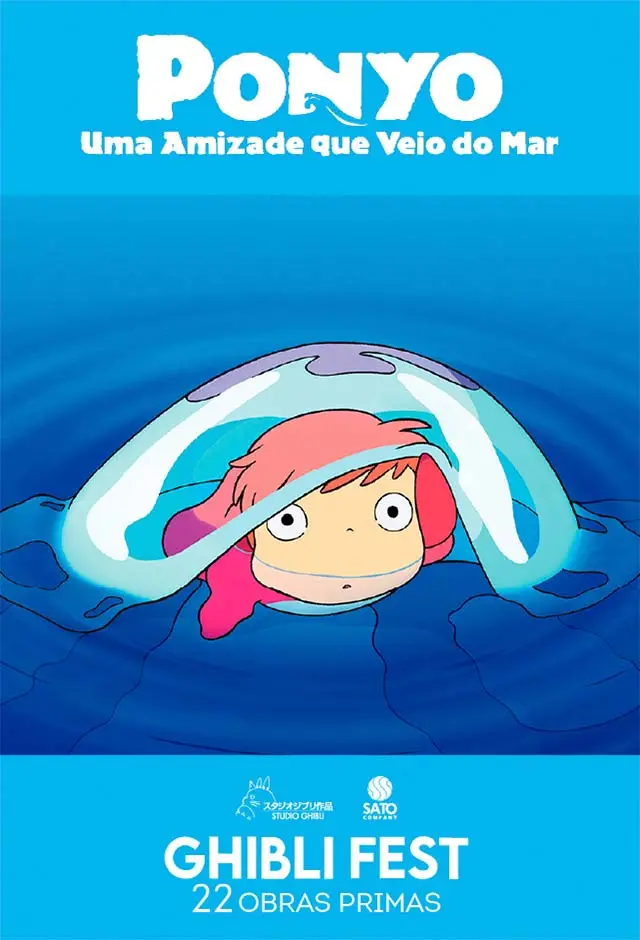 GHIBLI FEST - Ponyo: Uma Amizade Que Veio Do Mar