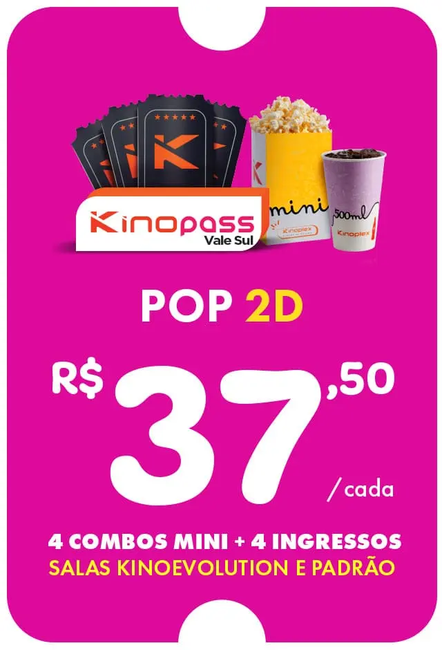 Vale sul - Kinopass POP - 01/07/2026