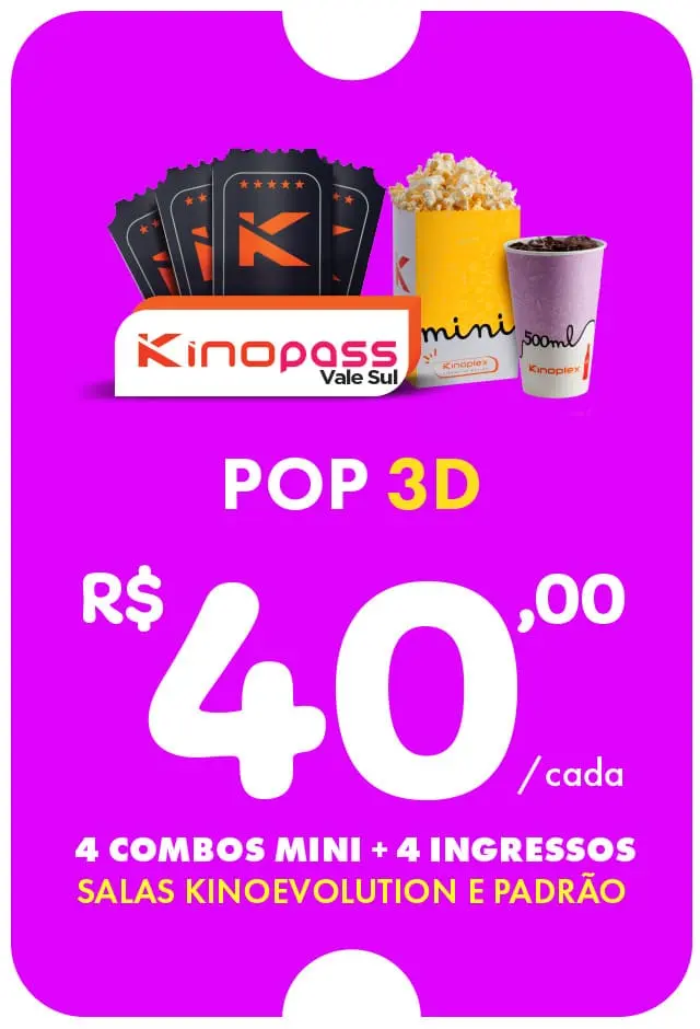 Vale sul - Kinopass POP 3D - 01/07/2026