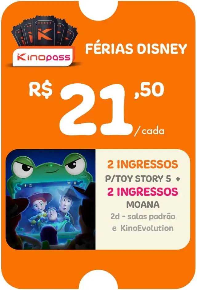 Kinopass Férias Disney